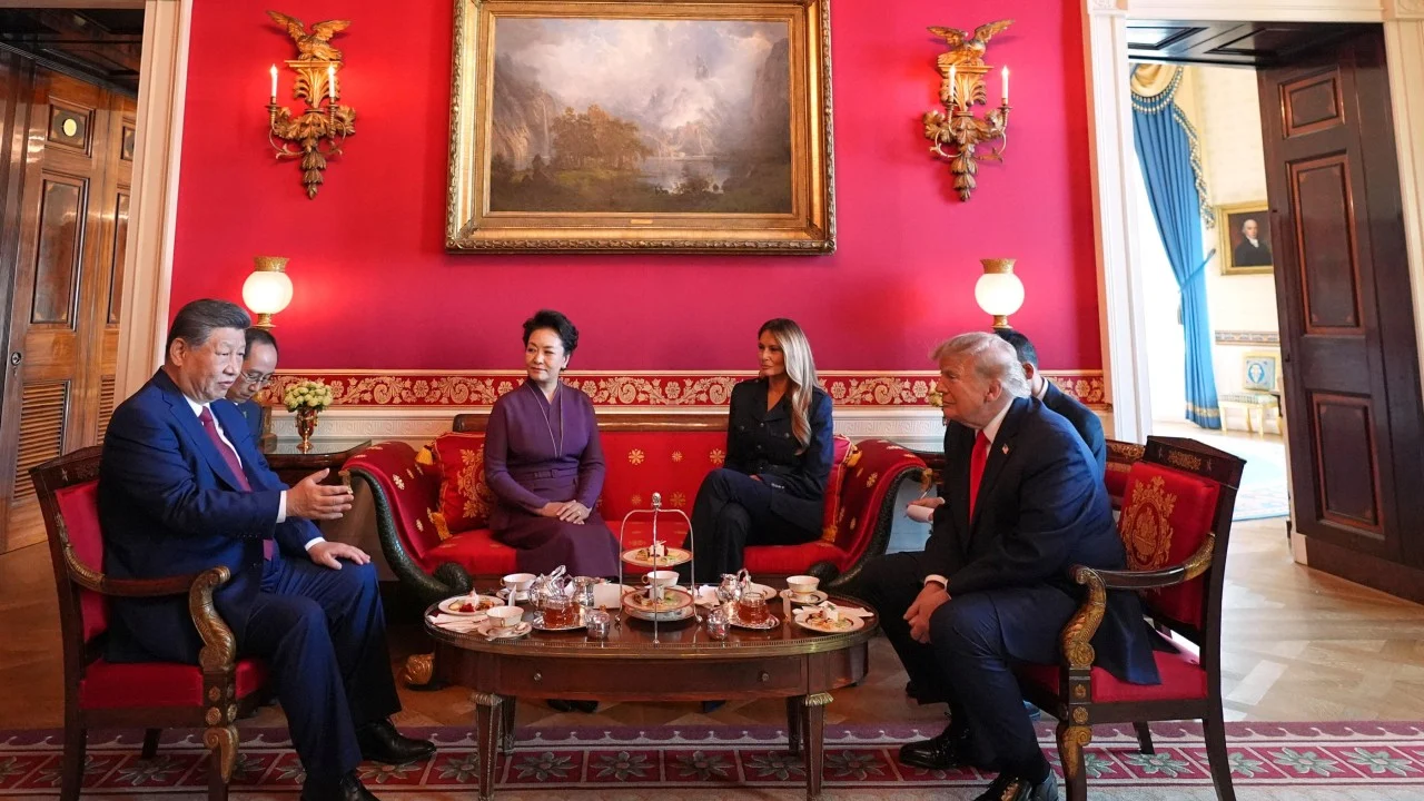 Xi’s route shortened his flight to the U.S., Trump says after summit