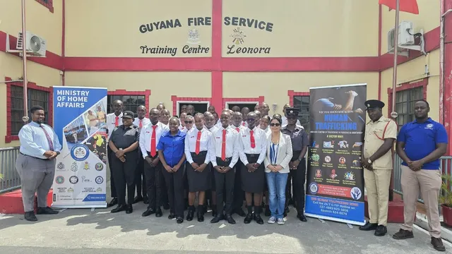 Source image accompanying Thirty Fire Service Recruits Participated in Specialized Training on Human Trafficking