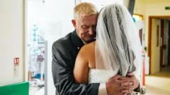 Source image accompanying Bride Marries Despite Father's Hospitalization, Shares Special Moment on Ward