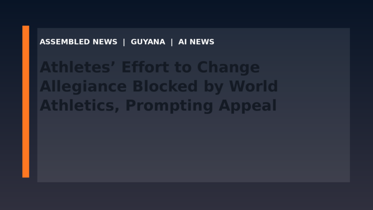 Athletes’ Effort to Change Allegiance Blocked by World Athletics, Prompting Appeal