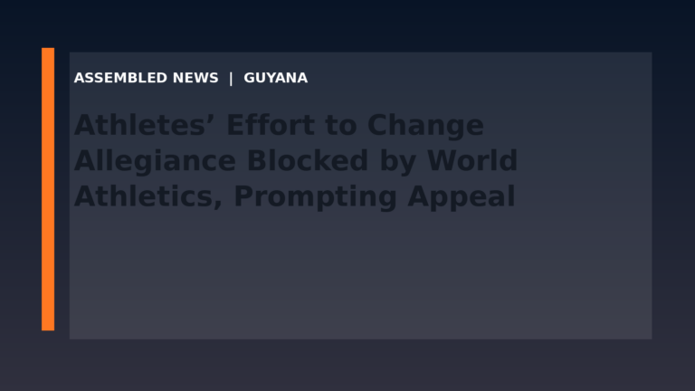 Athletes’ Effort to Change Allegiance Blocked by World Athletics, Prompting Appeal