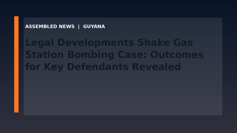 Legal Developments Shake Gas Station Bombing Case: Outcomes for Key Defendants Revealed
