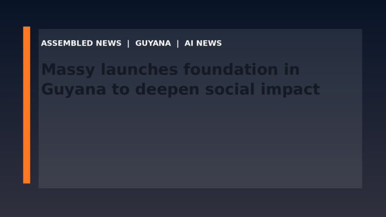 Massy launches foundation in Guyana to deepen social impact