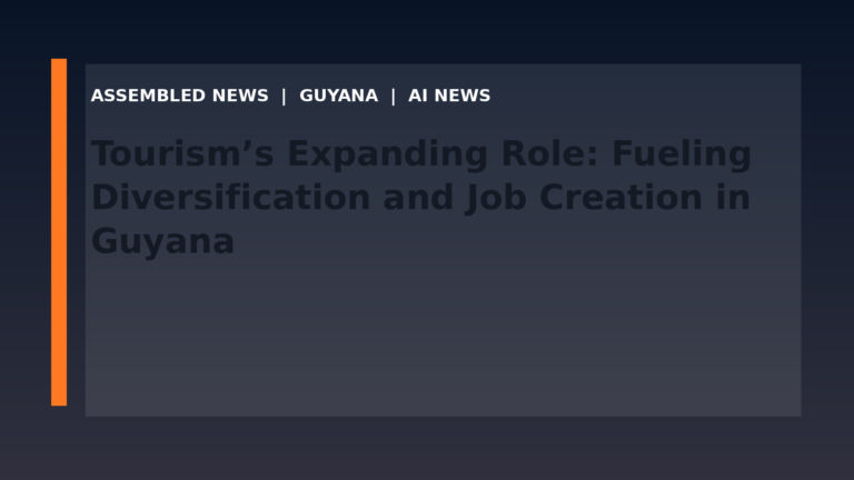 Tourism’s Expanding Role: Fueling Diversification and Job Creation in Guyana