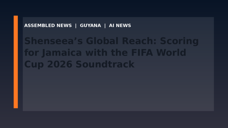 Shenseea’s Global Reach: Scoring for Jamaica with the FIFA World Cup 2026 Soundtrack