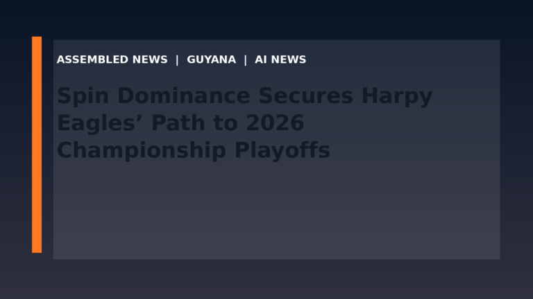 Spin Dominance Secures Harpy Eagles’ Path to 2026 Championship Playoffs