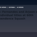 Draft: Fernandes and Arjoon claim top individual titles at 60th Independence Squash