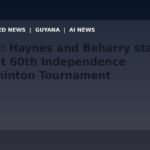 Draft: Haynes and Beharry stand out at 60th Independence Badminton Tournament