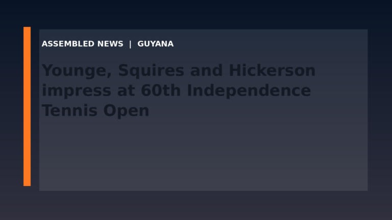 Draft: Younge, Squires and Hickerson impress at 60th Independence Tennis Open
