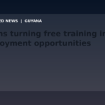 Draft: Youths turning free training into employment opportunities