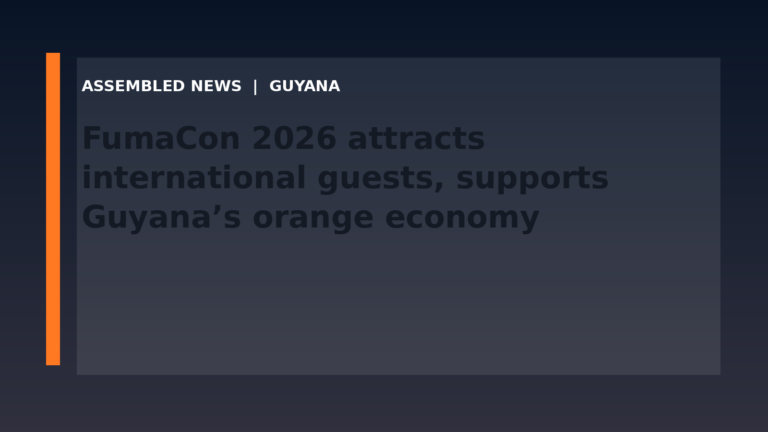 Draft: FumaCon 2026 attracts international guests, supports Guyana’s orange economy 