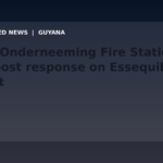 Draft: New Onderneeming Fire Station to boost response on Essequibo Coast