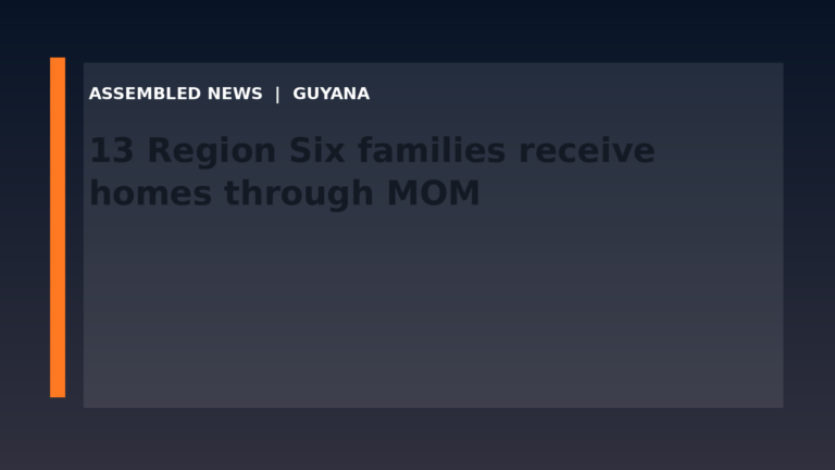 Draft: 13 Region Six families receive homes through MOM